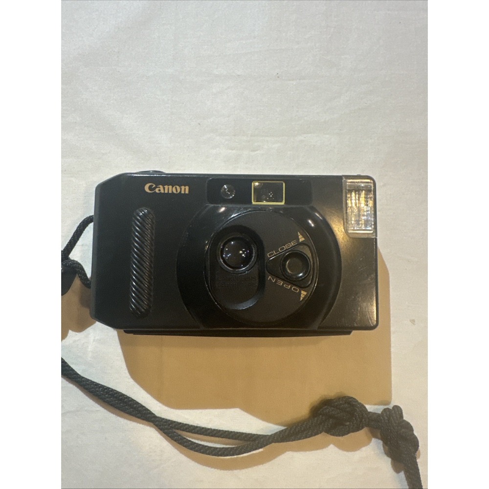 Vintage 80's Canon Snappy S 35mm Point & Shoot Film Camera Untested Parts/Repair